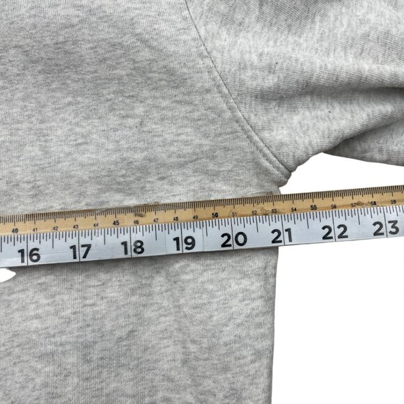 Colorful Standard Organic Cotton Gray Fleece Lined Sweatshirt Top Women's Small - Picture 6 of 9